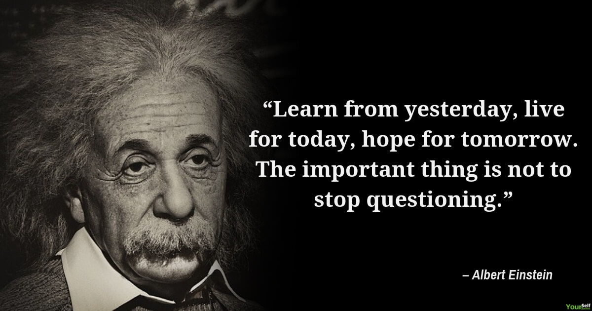Albert Einstein Quotes on Learning
