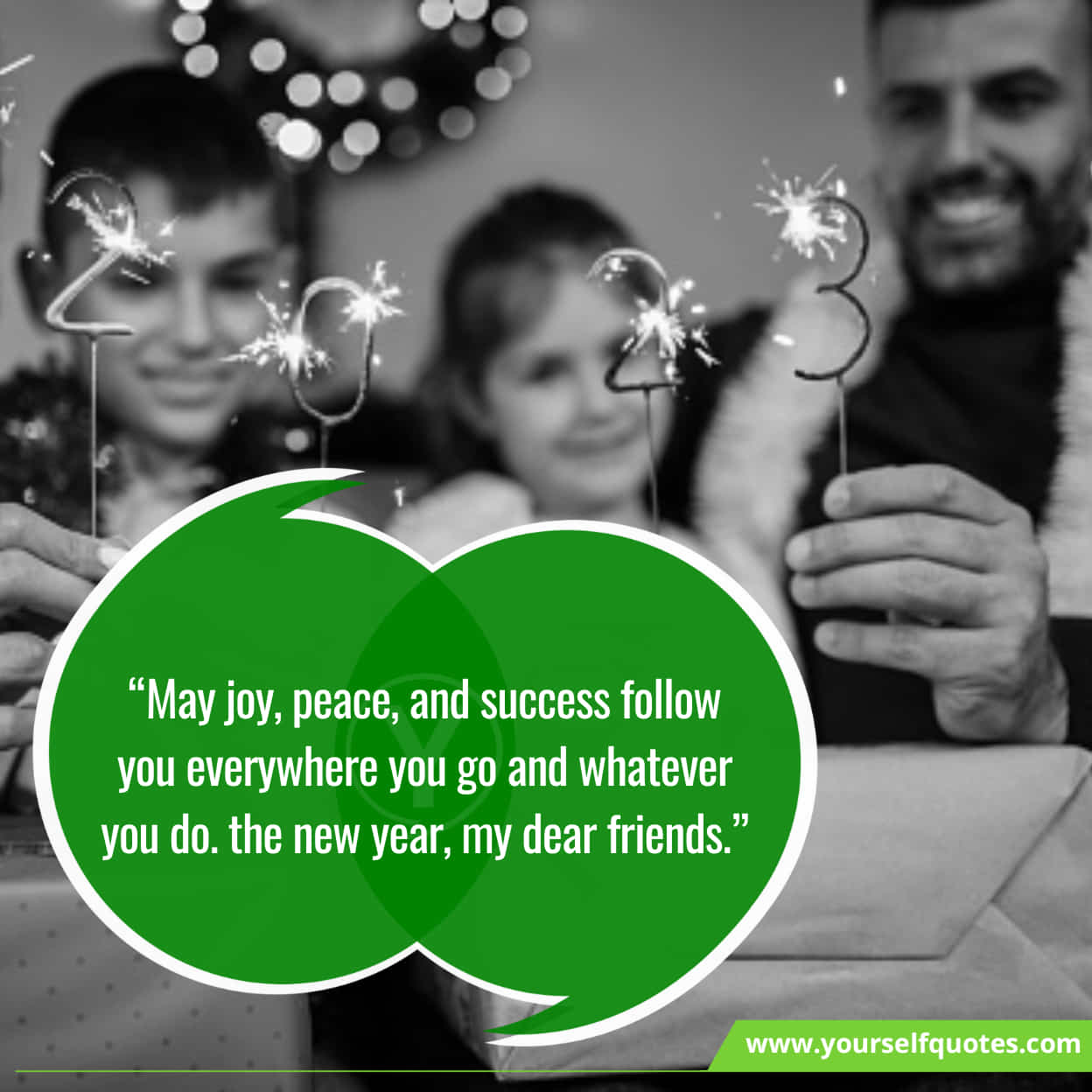 Alluring Wishes For Loved Ones About New Year