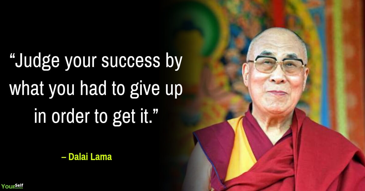 Dalai Lama Quotes on Success