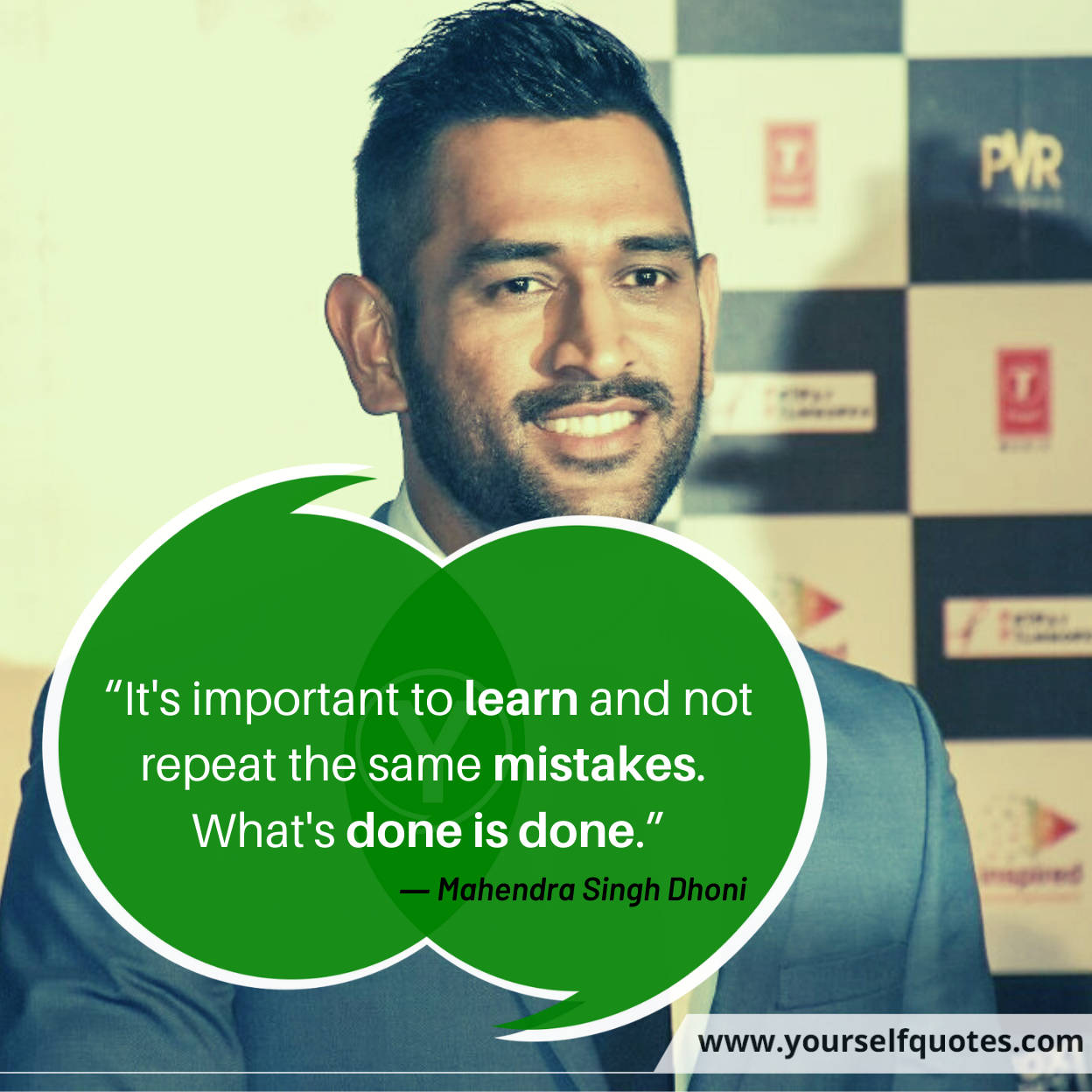 Dhoni Quotes Images