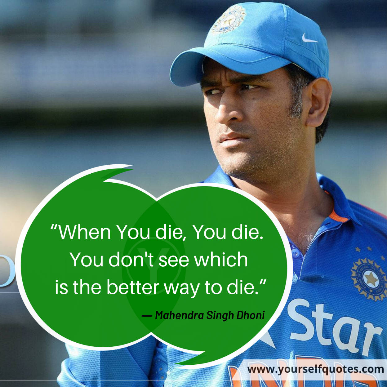Dhoni Quotes Images