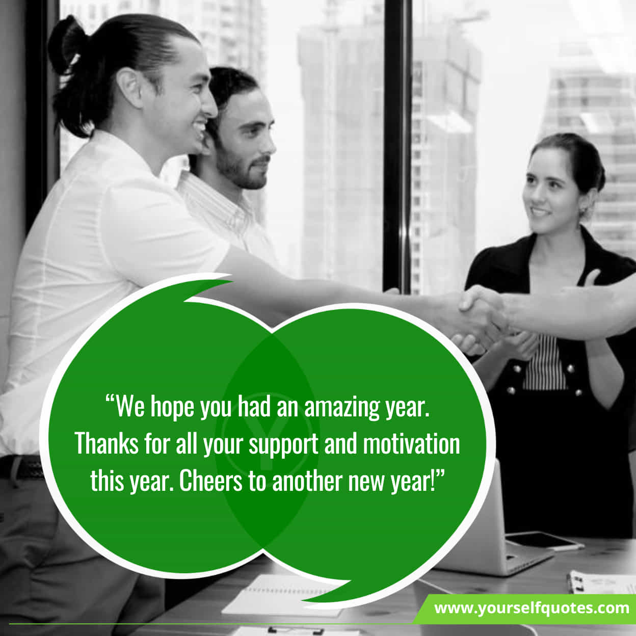  Graceful New Year Greeting For Business About Success
