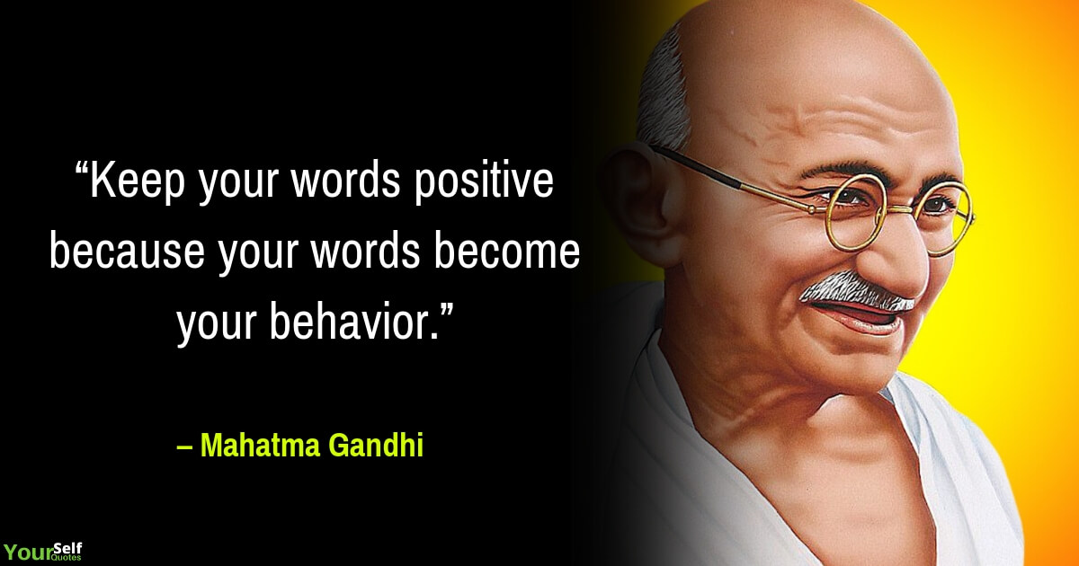 mahatma gandhi quotes words