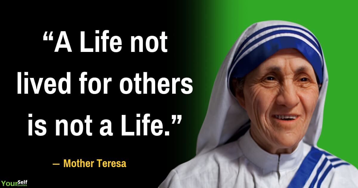 Mother Teresa Quote on Life