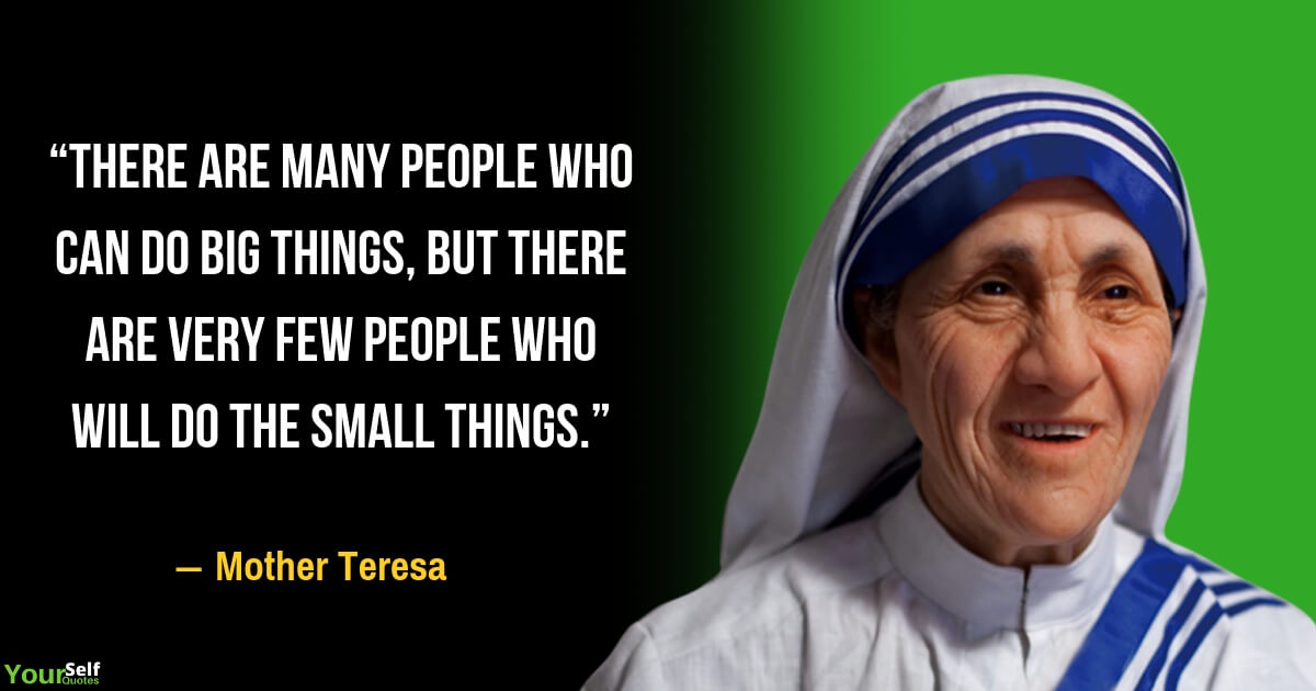 Mother Teresa Quotes and Sayings