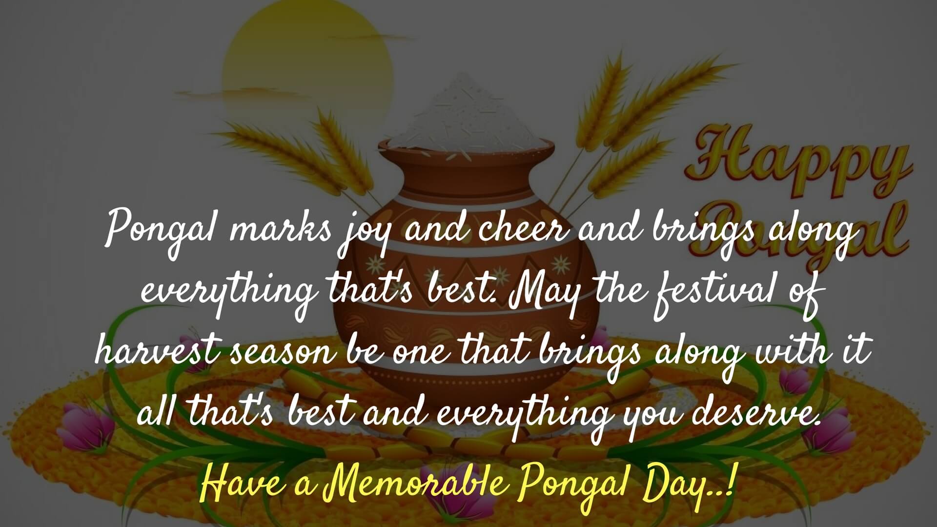 Pongal Wishes Pictures