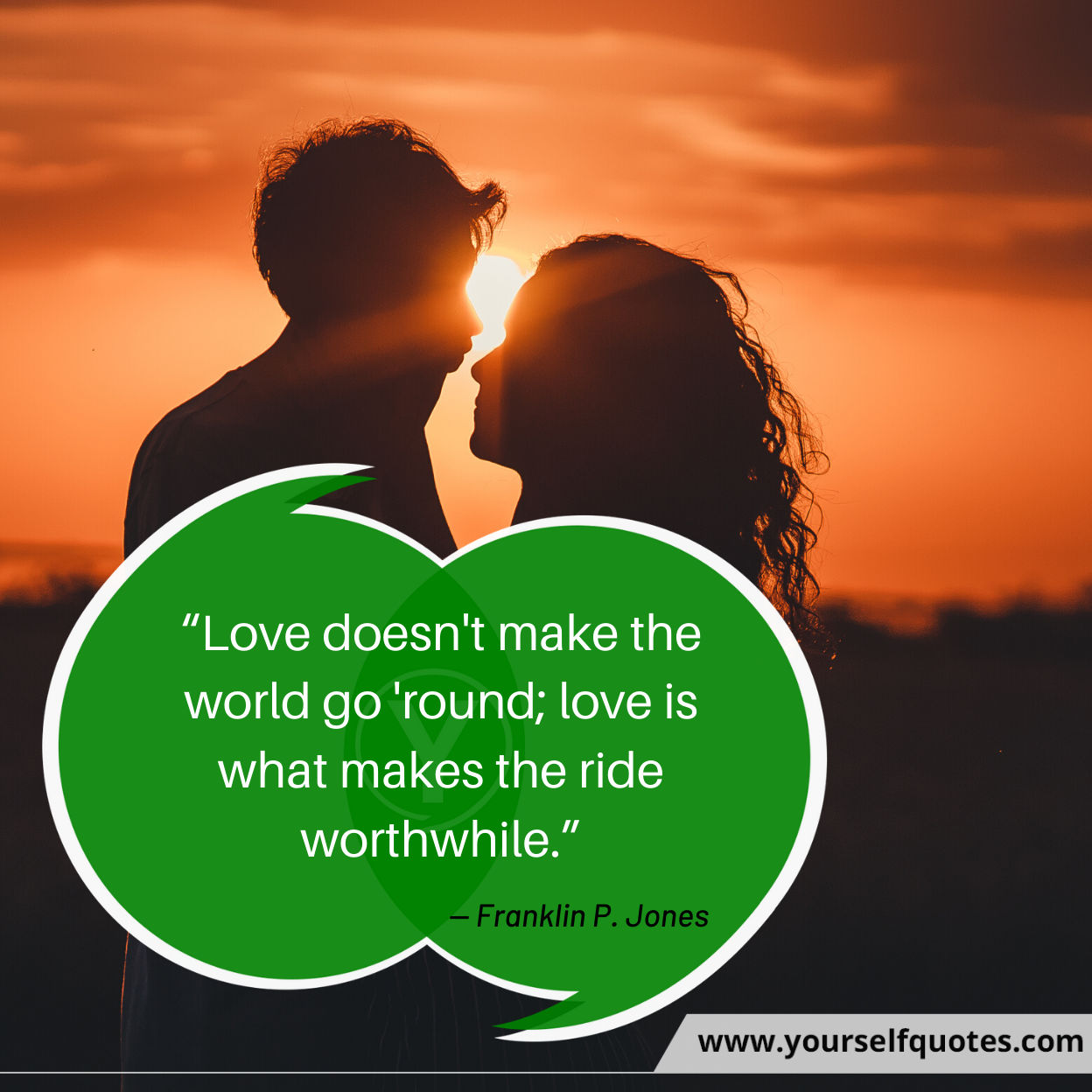 Quotes on Love by Franklin P. Jones