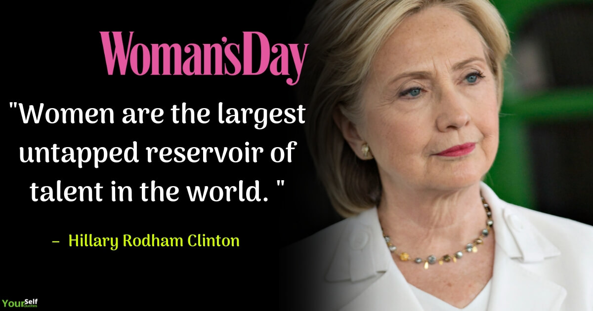 Woman Day by Hillary Rodham Clinton