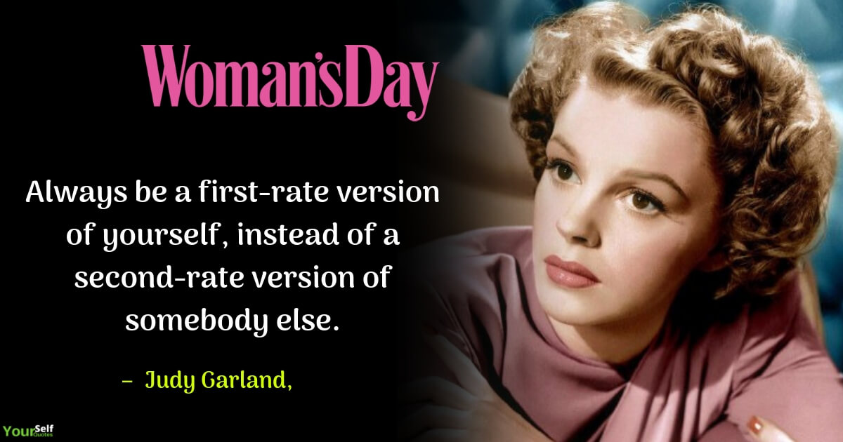 Woman Day by Judy Garland