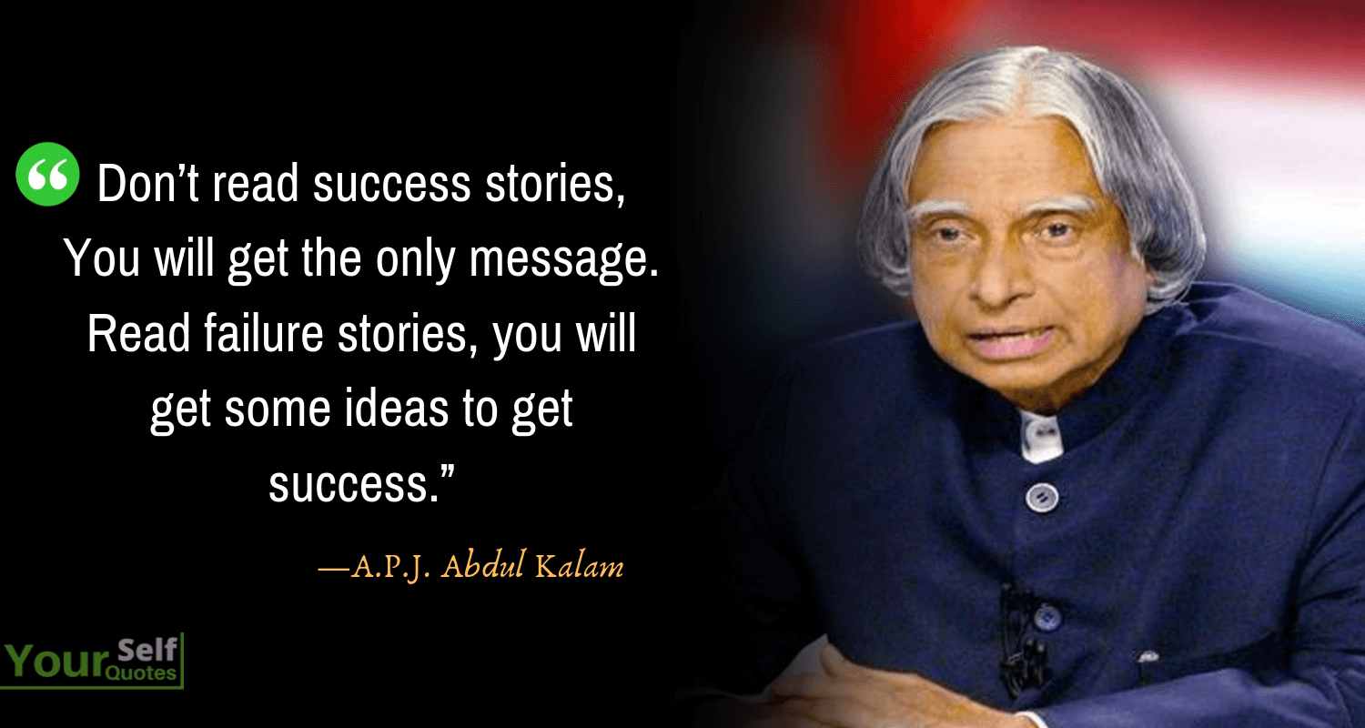 APJ Abdul Kalam Quote on Success 