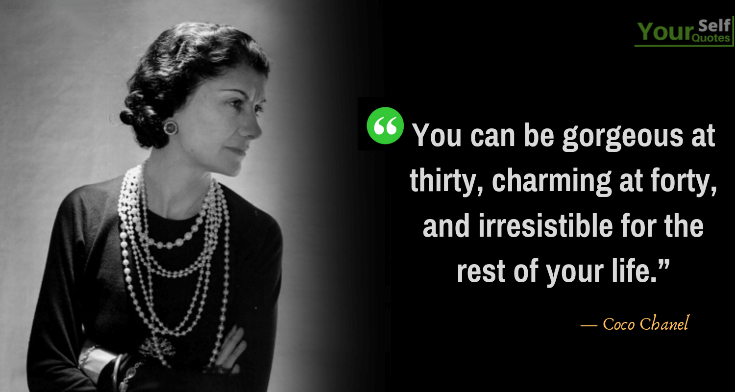 CocoChanel Quotes Images