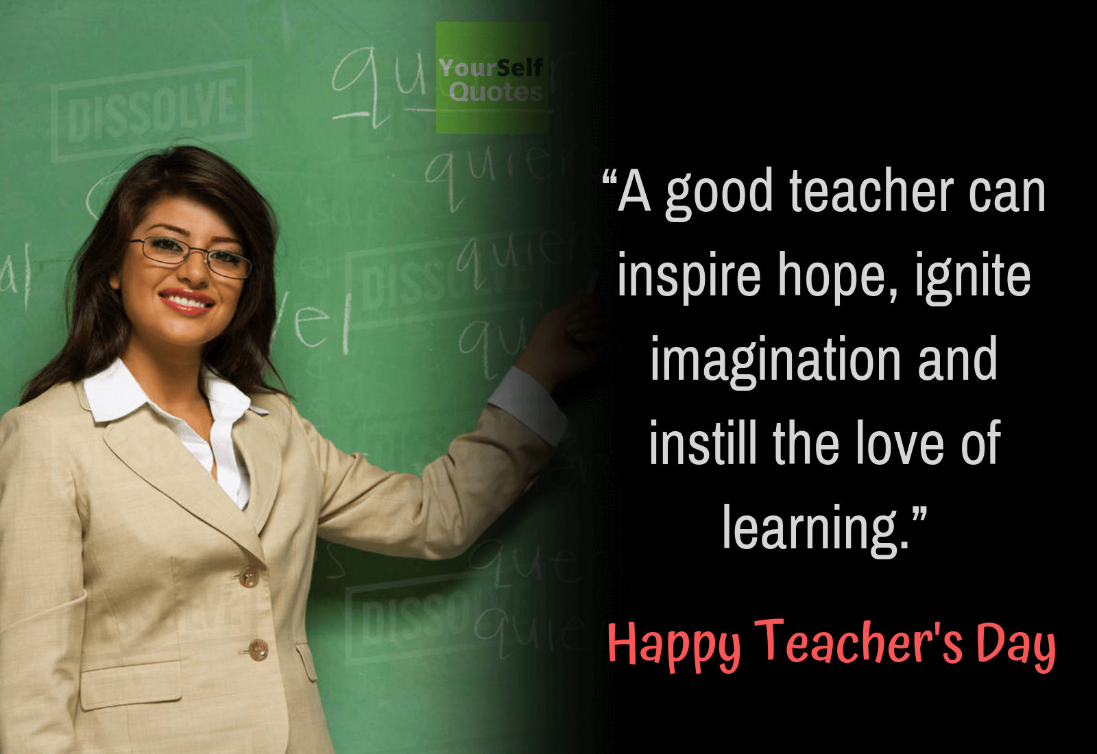 Good Teacher Day Quote