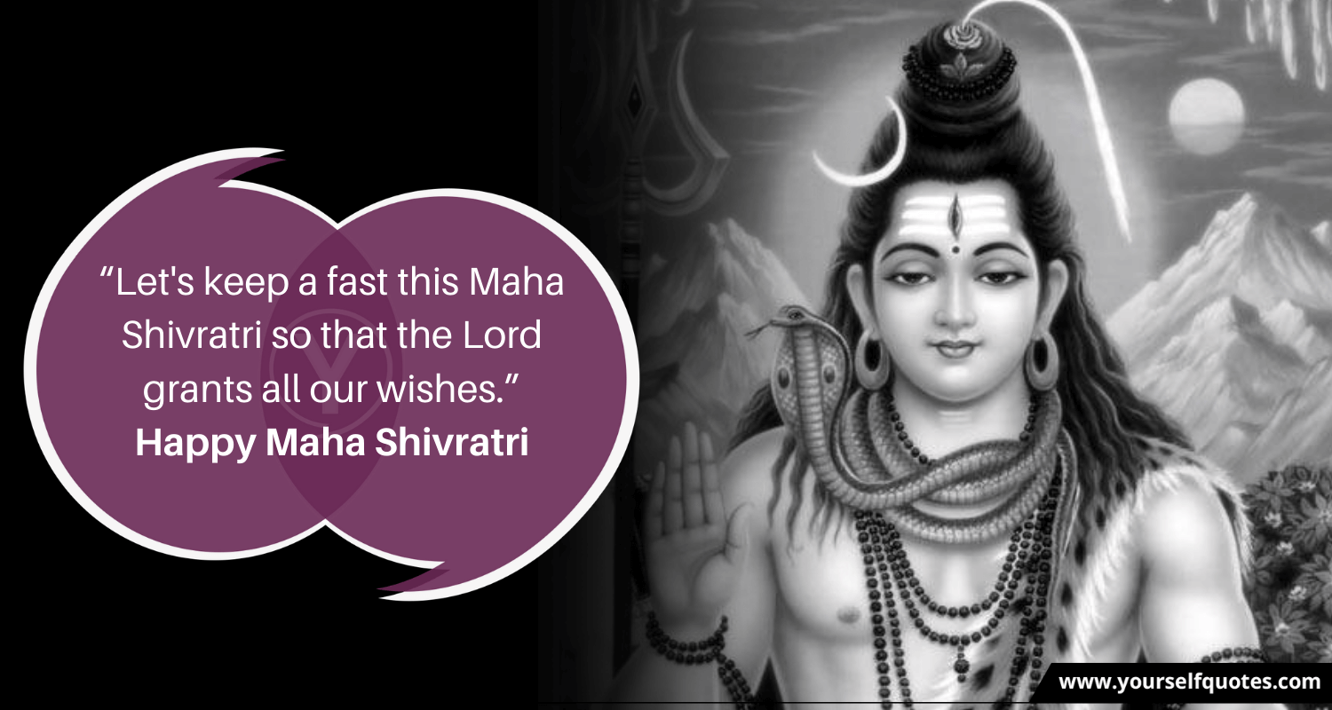 Happy Maha Shivratri Wishes Quotes