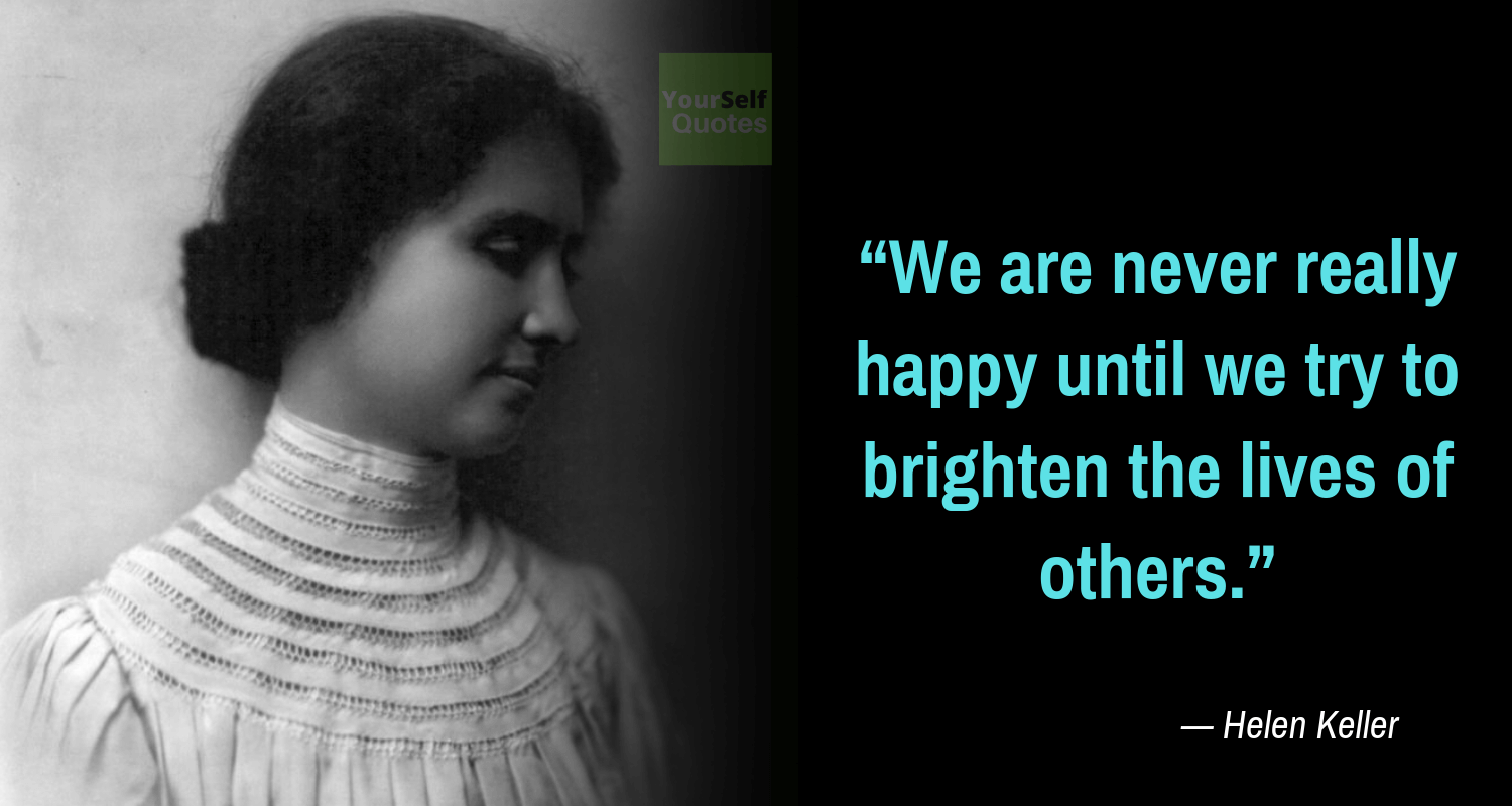 Helen Keller Quotations