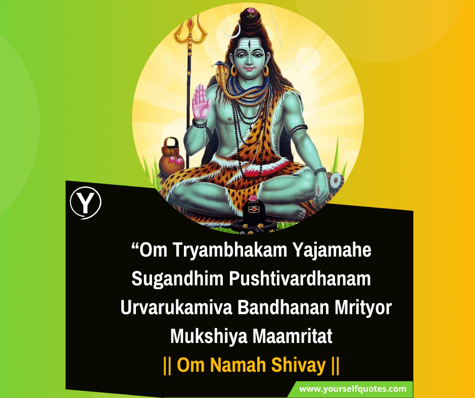 Mahadev Mantra Quotes Images