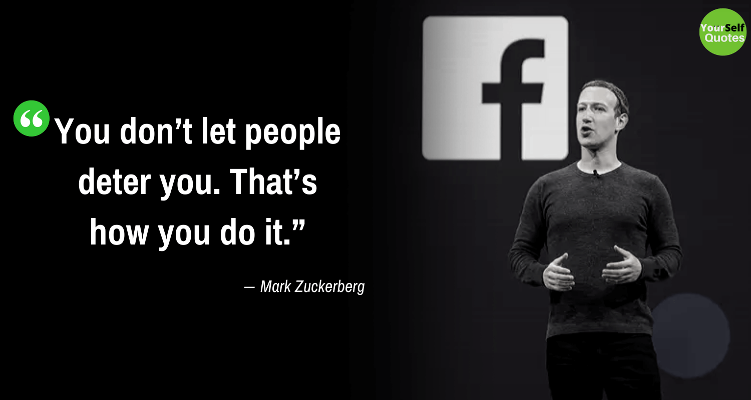 Mark Zuckerberg Quote Images Thoughts