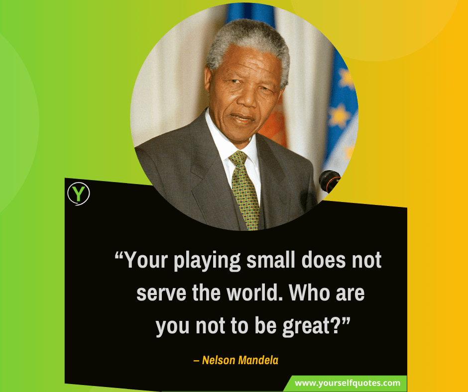 Nelson Mandela Quotes Sayings