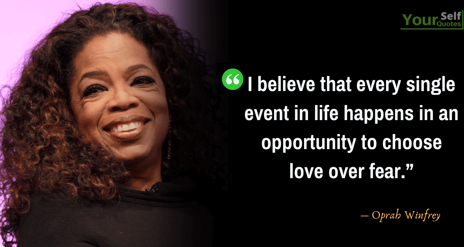 Oprah Winfrey Quotes on Love