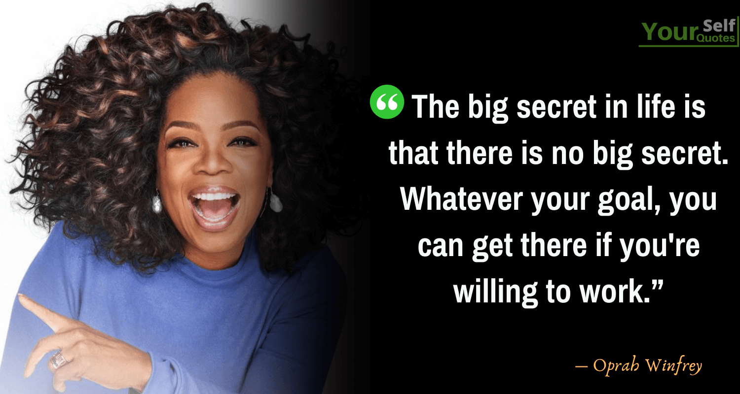  Inspirational Oprah Winfrey Quotes