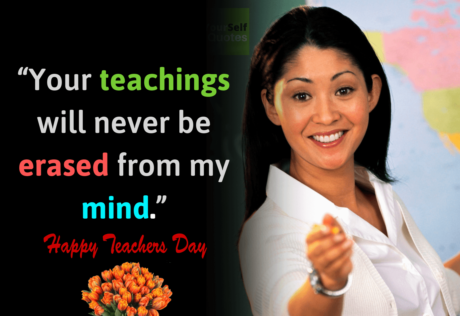 Teachers Day Wallpaper Quote