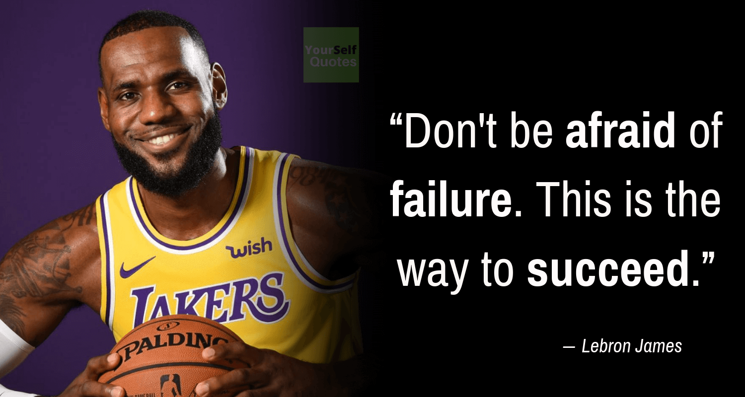 Thought of the Day Quotes by Lebron James